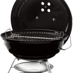 Lightweight Portable Charcoal Grill with Locking Handle and Lid