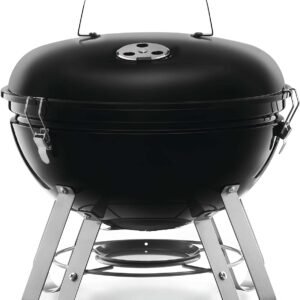 Portable Charcoal Grill with Chrome-plated Cooking Net